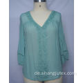 Frauen Spitze Casual Top